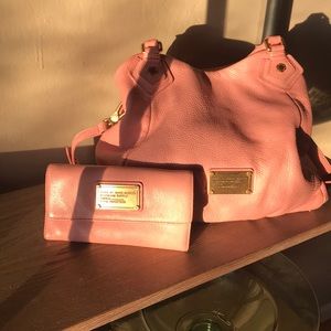 Apricot Pink Fran Marc Jacobs bag